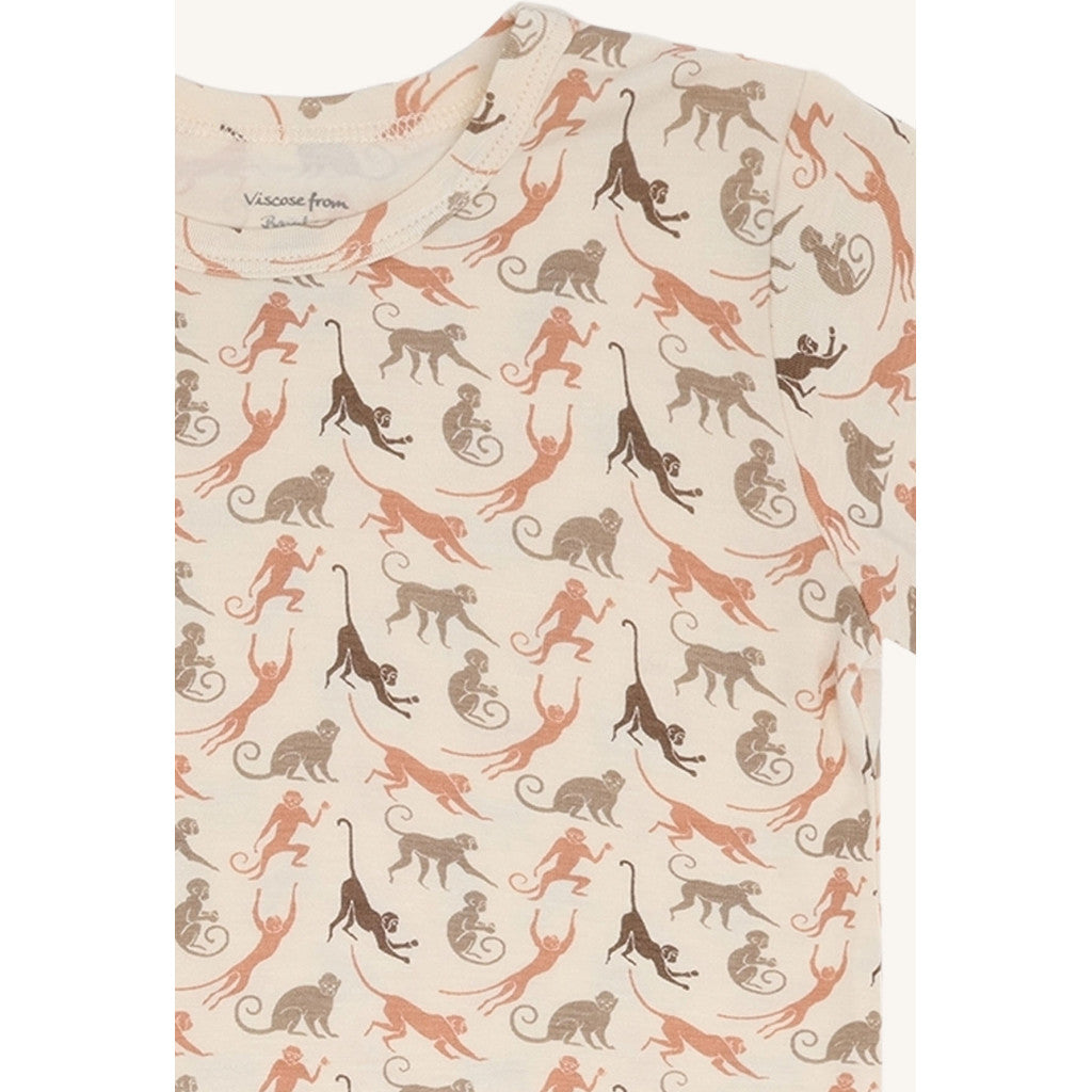 Hust & Claire HCAustin Monkey Sun T-shirt S/S 3517 Sandshell