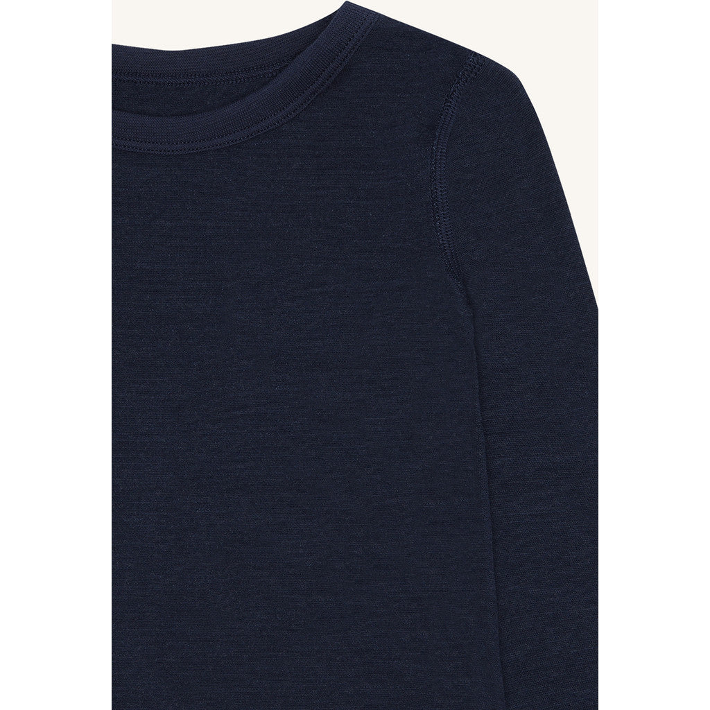 Hust & Claire HCAwo Solid T-shirt L/S 4150 More Navy