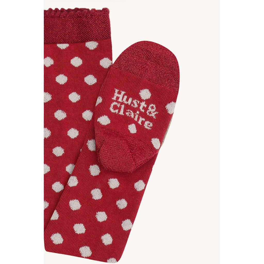 Hust & Claire HCFrankie X-mas Stockings 3379 Teaberry