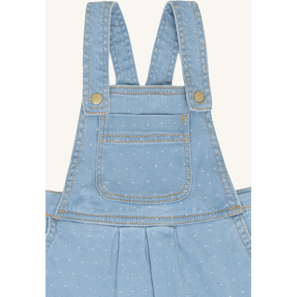 Hust & Claire HCKaroline Dotty denim Dresses 33 Blue Denim
