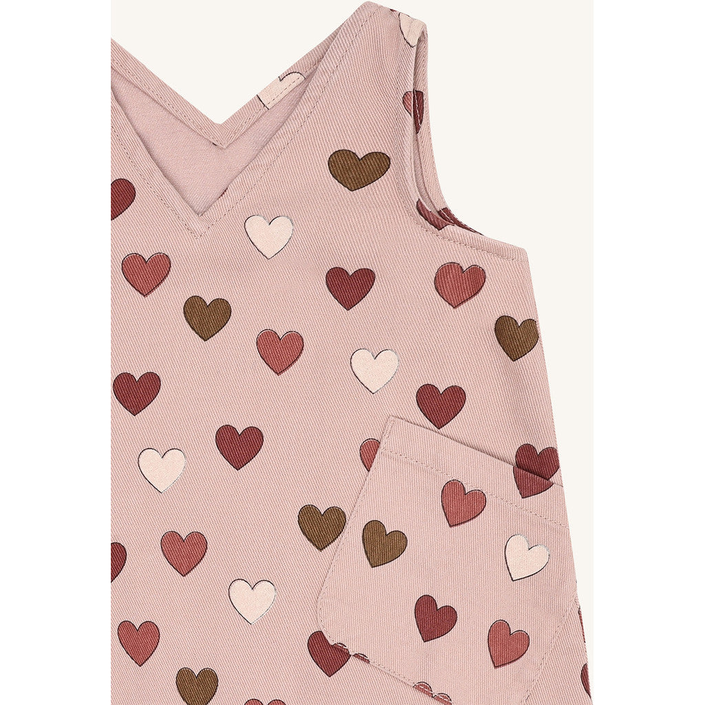 Hust & Claire HCKaroline Old hearts Dresses 3735 Adobe Rose