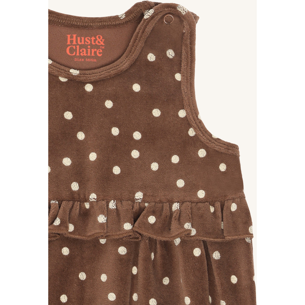 Hust & Claire HCMaggie Dot Jumpsuit 4575 Soil