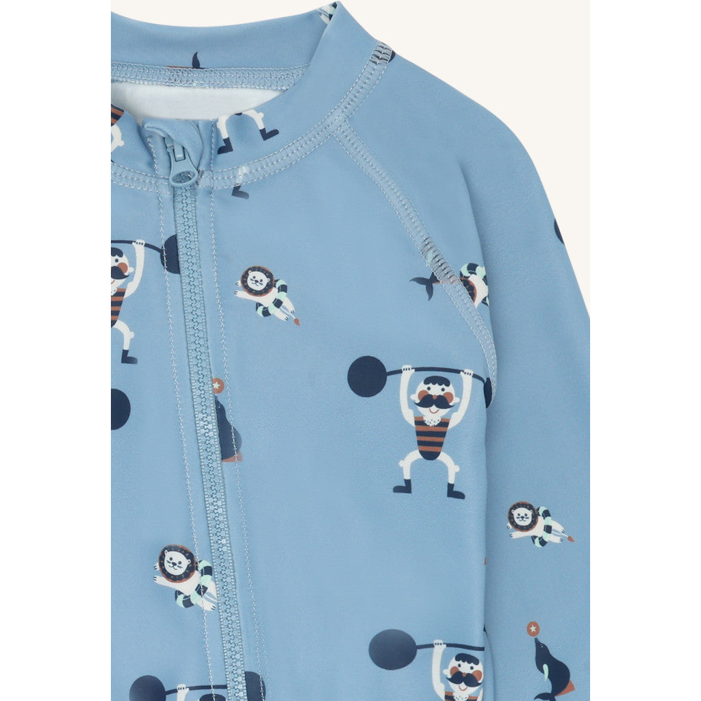 Hust & Claire HCMalaz Boy Swim Jumpsuit 3157 Light Blue