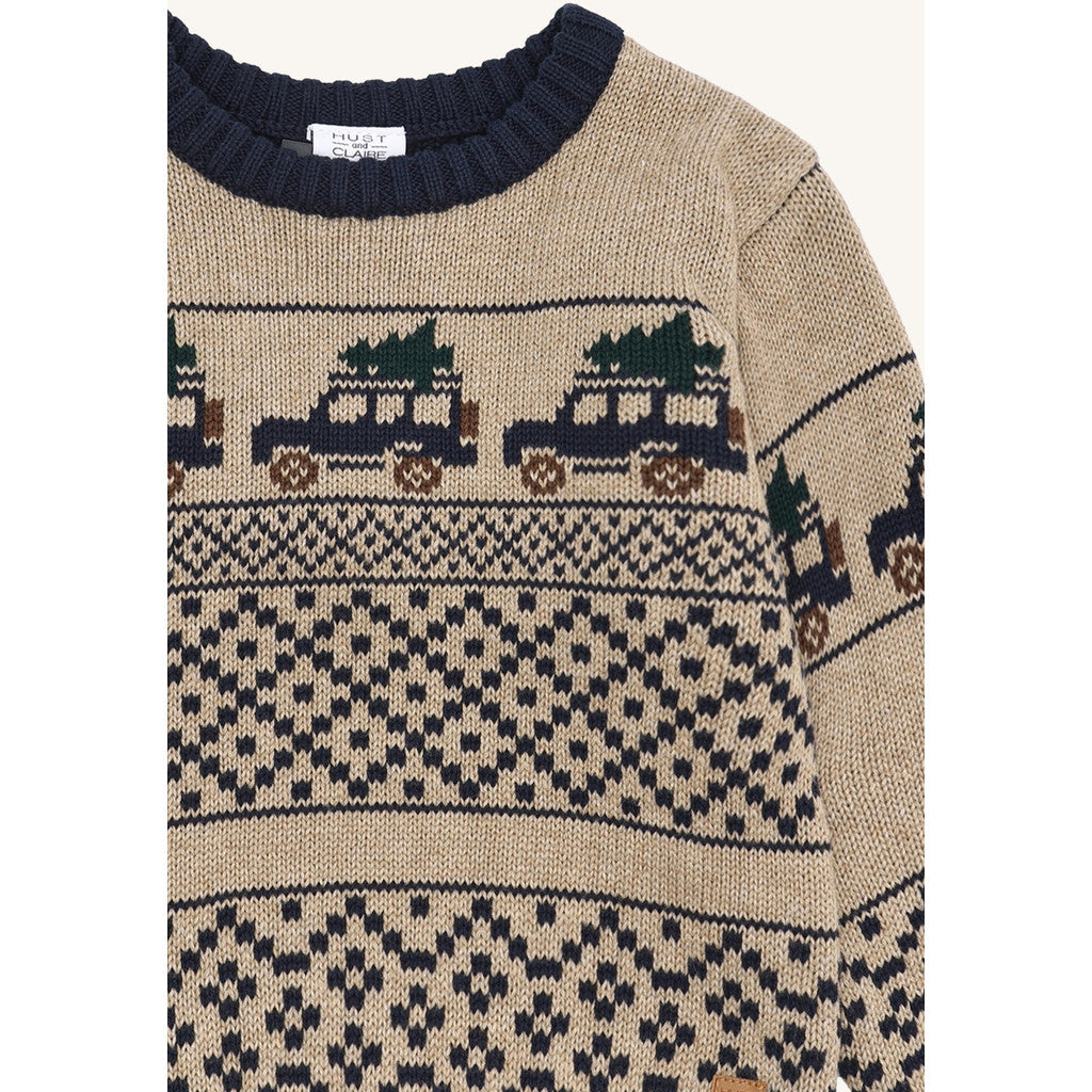 Hust & Claire HCPelle Jeep Pullover 3554 Biscuit