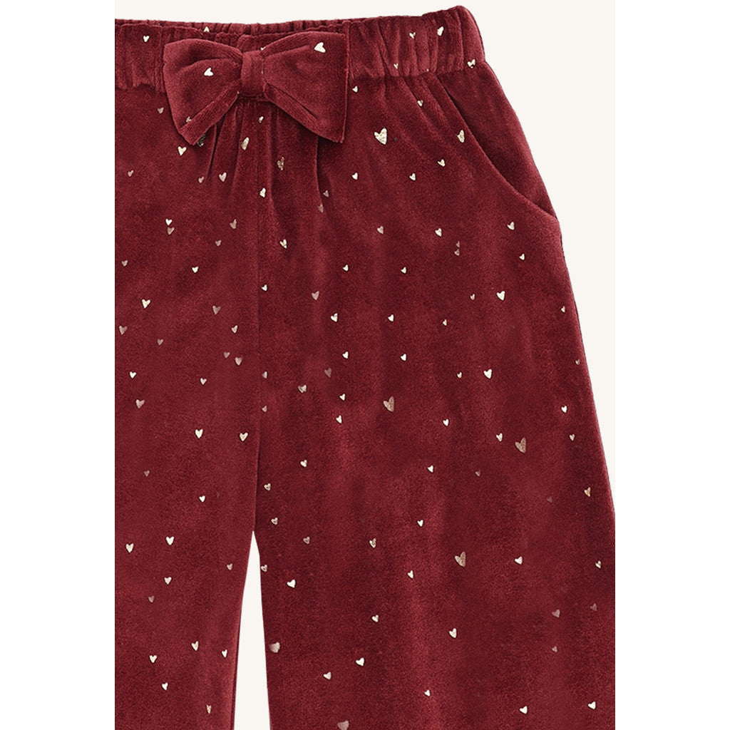 Hust & Claire HCTeresa Gold Trousers 4386 New Maroon