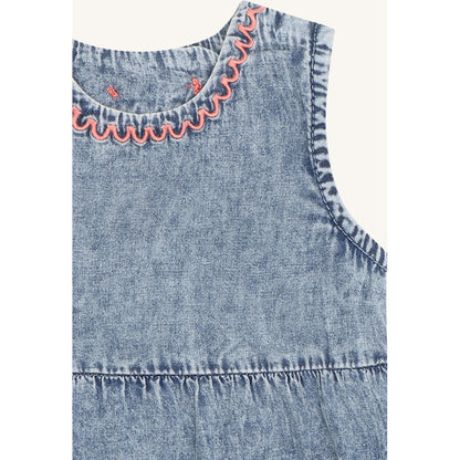Hust & Claire Dress HCKatinka Denim Dresses 33 Blue Denim
