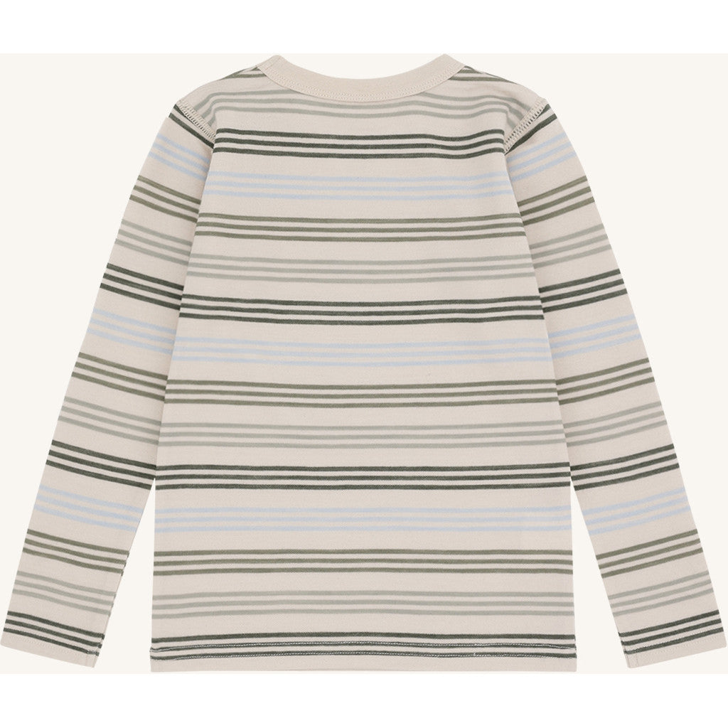 Hust & Claire HCAbba 3 Stripes T-shirt L/S 4501 French Oak
