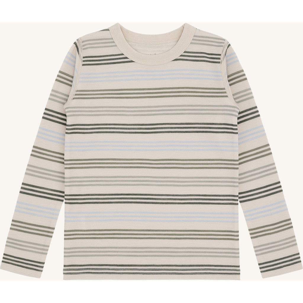 Hust & Claire HCAbba 3 Stripes T-shirt L/S 4501 French Oak