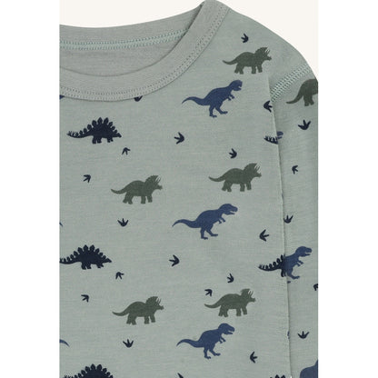 Hust & Claire HCAbba Dino T-shirt L/S 3416 Slate Green