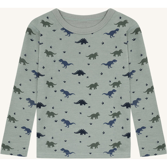Hust & Claire HCAbba Dino T-shirt L/S 3416 Slate Green