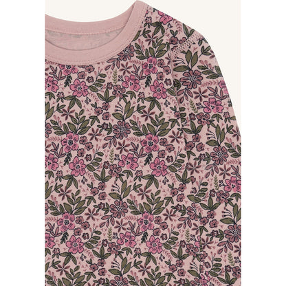 Hust & Claire HCAbba Flor T-shirt L/S 3735 Adobe Rose