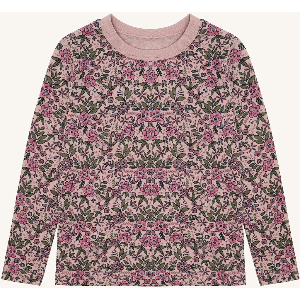 Hust & Claire HCAbba Flor T-shirt L/S 3735 Adobe Rose