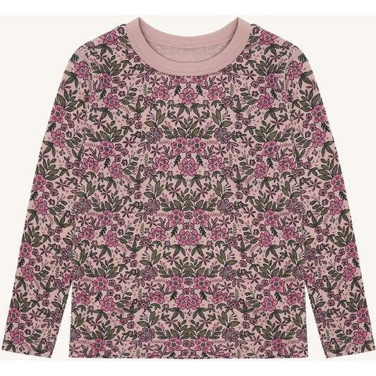 Hust & Claire HCAbba Flor T-shirt L/S 3735 Adobe Rose