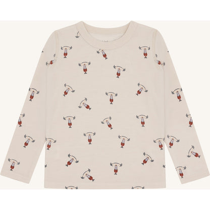 Hust & Claire HCAbba Strong Man T-shirt L/S 4501 French Oak