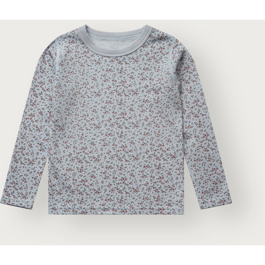 Hust & Claire HCAbba Tiny T-shirt L/S 4106 A Bit Blue