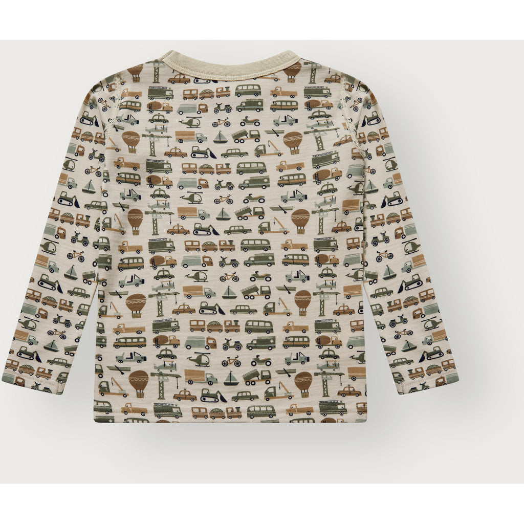 Hust & Claire HCAbba Work T-shirt L/S 4501 French Oak