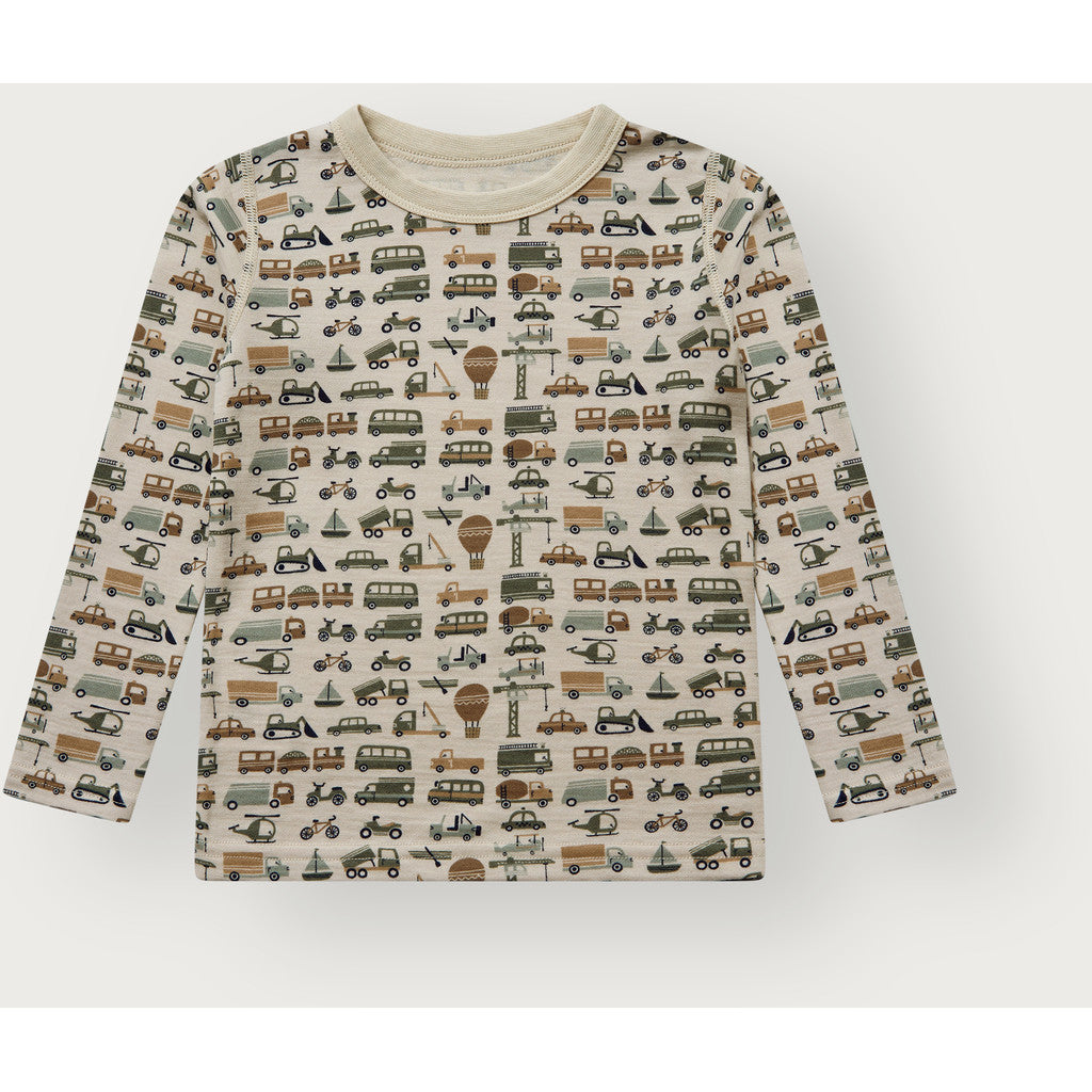 Hust & Claire HCAbba Work T-shirt L/S 4501 French Oak