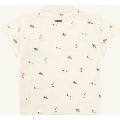 Hust & Claire HCAdrian Animal Polo S/S 3272 Snow White
