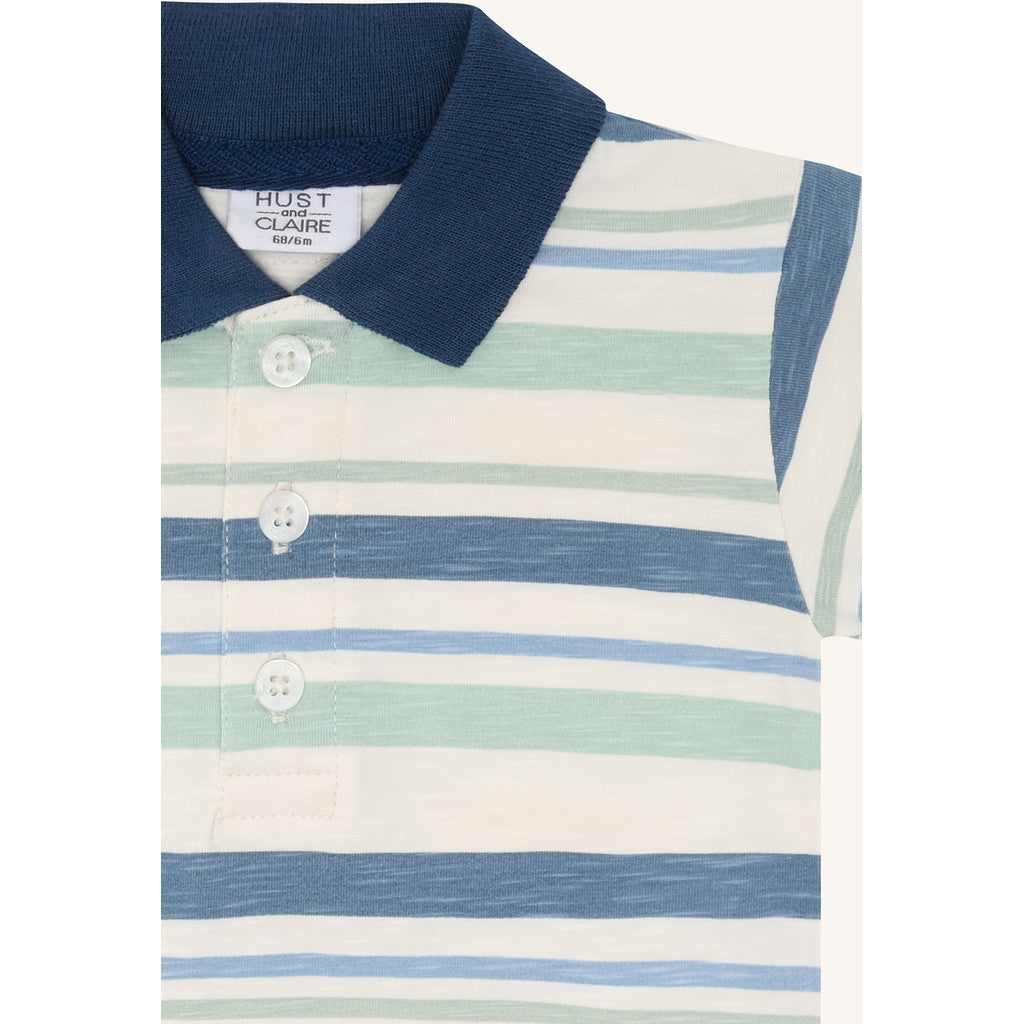 Hust & Claire HCAdrian Sunny Polo S/S 3177 Thunder