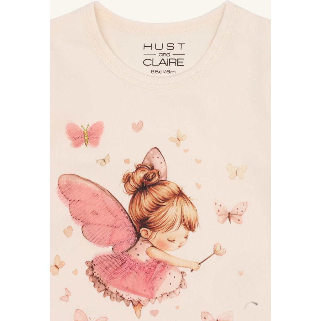 Hust & Claire HCAlma Baby fairy T-shirt L/S 4717 Petal Pink