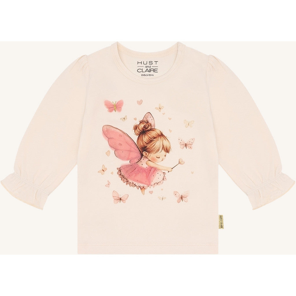 Hust & Claire HCAlma Baby fairy T-shirt L/S 4717 Petal Pink