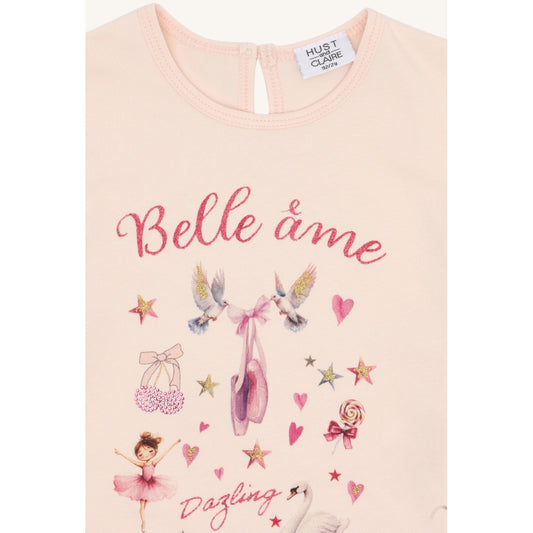 Hust & Claire HCAlma Belle A'me T-shirt L/S 3763 Quartz
