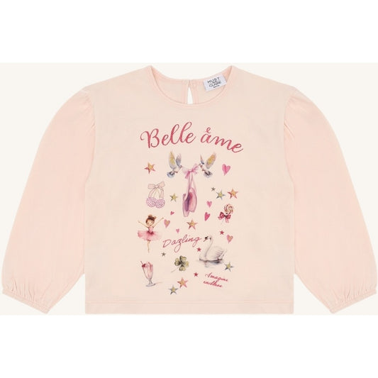 Hust & Claire HCAlma Belle A'me T-shirt L/S 3763 Quartz