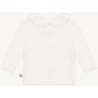 Hust & Claire HCAlma Big Collar T-shirt L/S 3260 Sugar