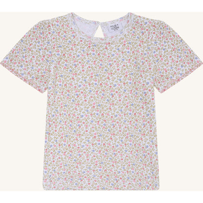 Hust & Claire HCAlma Blooming T-shirt S/S 3246 White