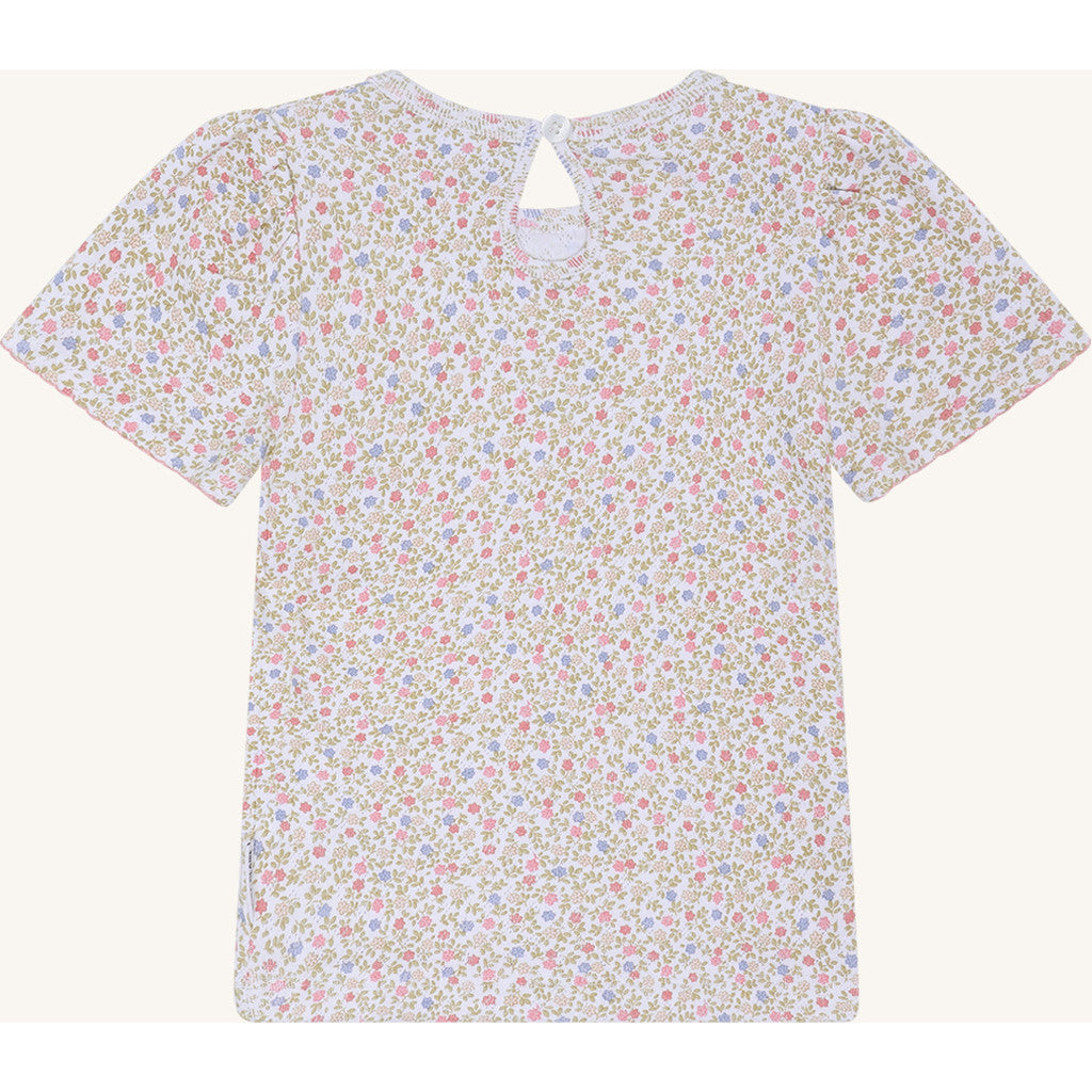 Hust & Claire HCAlma Blooming T-shirt S/S 3246 White