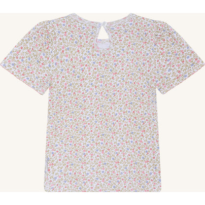 Hust & Claire HCAlma Blooming T-shirt S/S 3246 White