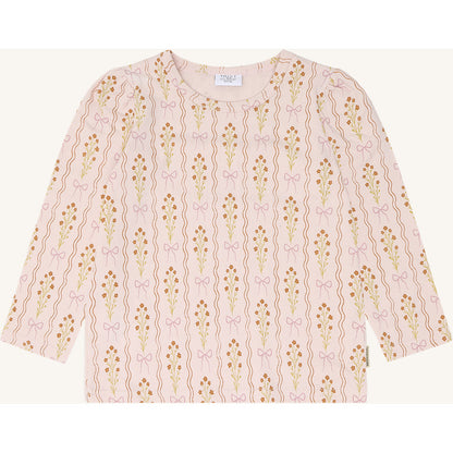Hust & Claire HCAlma Boquet T-shirt L/S 3336 Hushed Pink