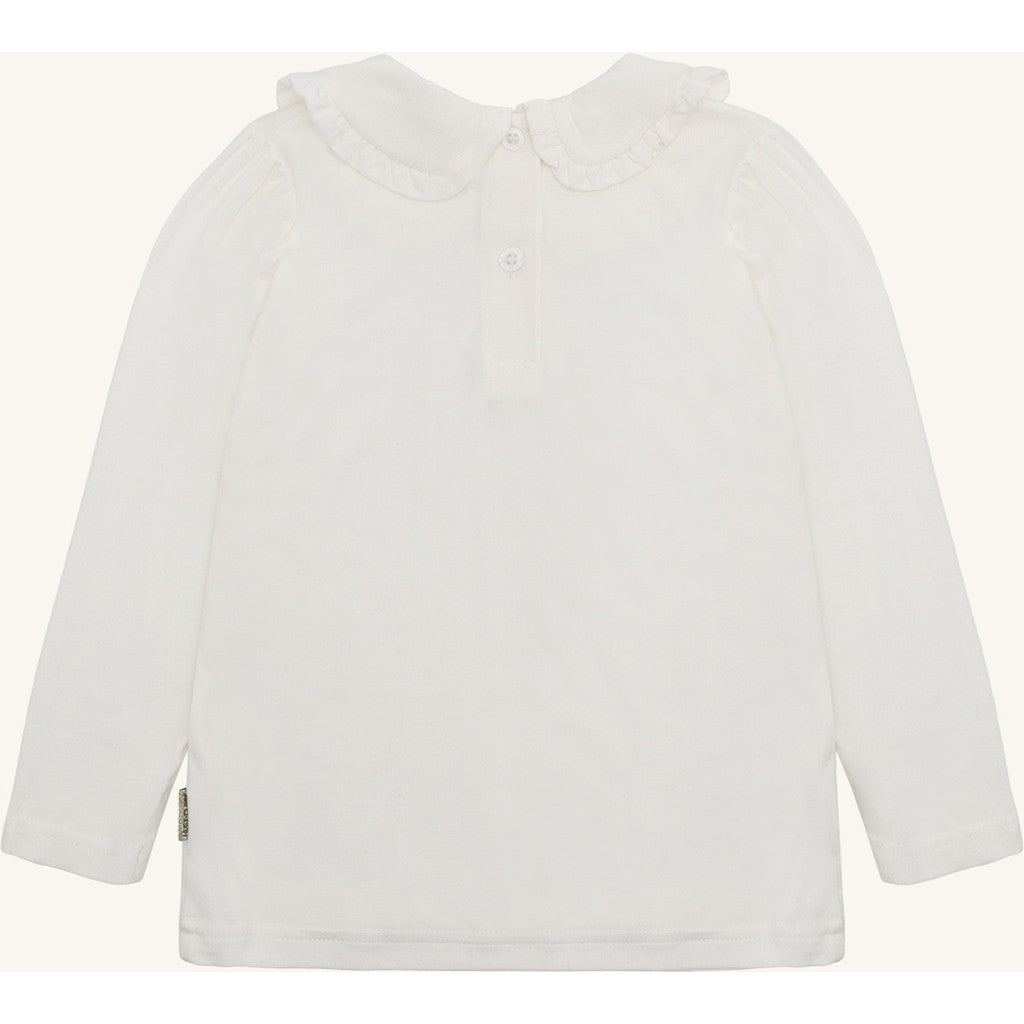 Hust & Claire HCAlma Collar T-shirt L/S 3260 Sugar