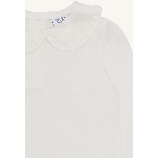 Hust & Claire HCAlma Collar T-shirt L/S 3260 Sugar