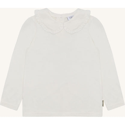 Hust & Claire HCAlma Collar T-shirt L/S 3260 Sugar