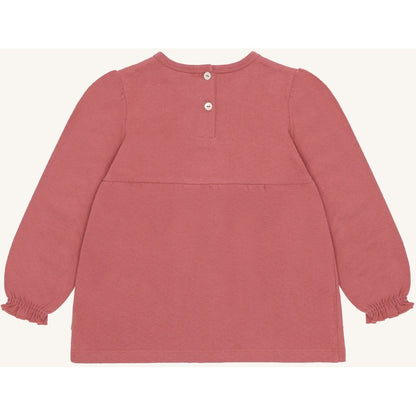 Hust & Claire HCAlma Dot structure T-shirt L/S 3392 Dry Rose