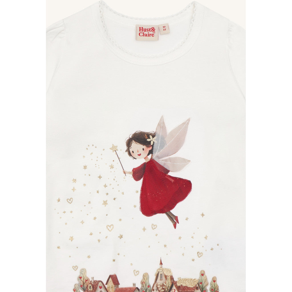Hust & Claire HCAlma Fairy T-shirt L/S 3260 Sugar