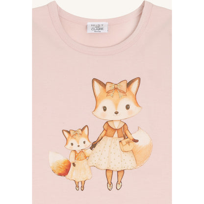 Hust & Claire HCAlma Fox T-shirt L/S 3336 Hushed Pink