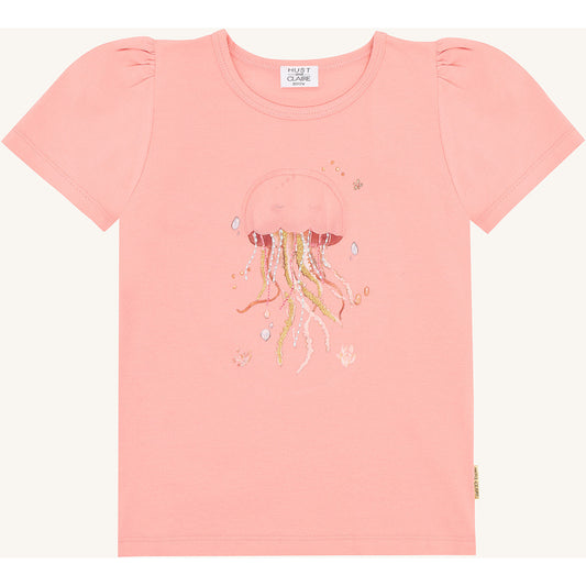 Hust & Claire HCAlma  Goople T-shirt S/S 3761 Shell