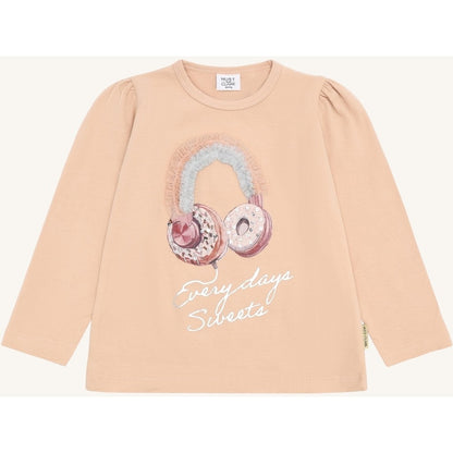 Hust & Claire HCAlma Headphones T-shirt L/S 3549 Rugby Tan