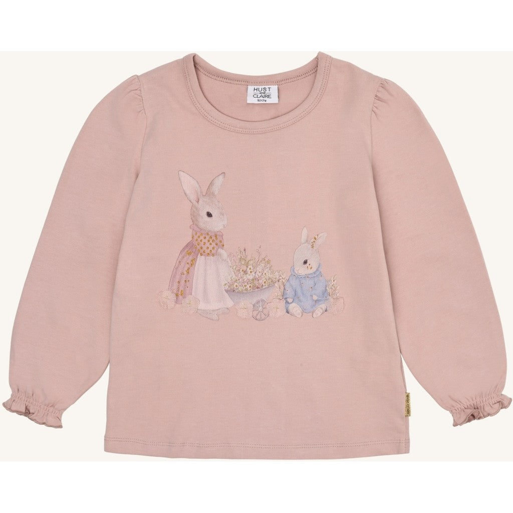 Hust & Claire HCAlma Mum and me T-shirt L/S 3735 Adobe Rose