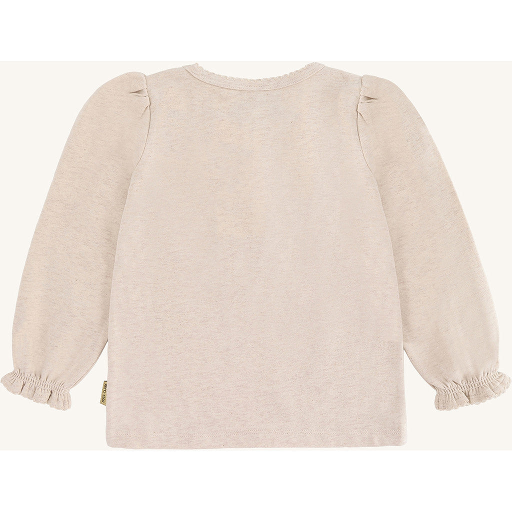 Hust & Claire HCAlma Skating T-shirt L/S 1290 Wheat Melange