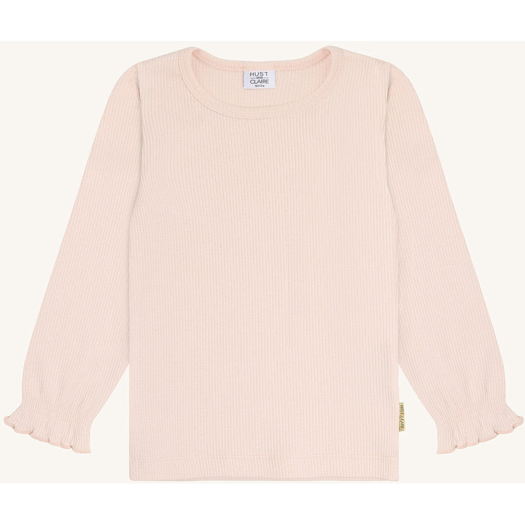 Hust & Claire HCAlma Solid T-shirt L/S 3763 Quartz