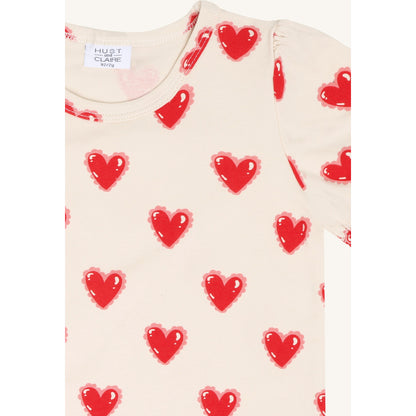 Hust & Claire HCAlma Spring Love T-shirt S/S 4511 Kit