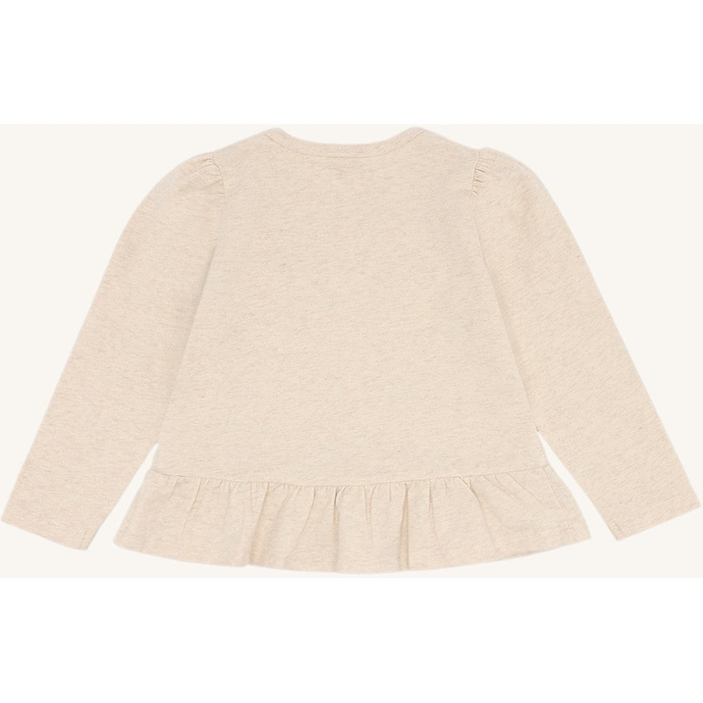 Hust & Claire HCAlma Spring fairies T-shirt L/S 1290 Wheat Melange