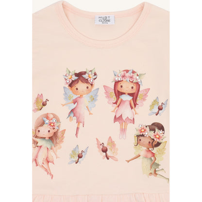 Hust & Claire HCAlma Spring fairies T-shirt L/S 3763 Quartz