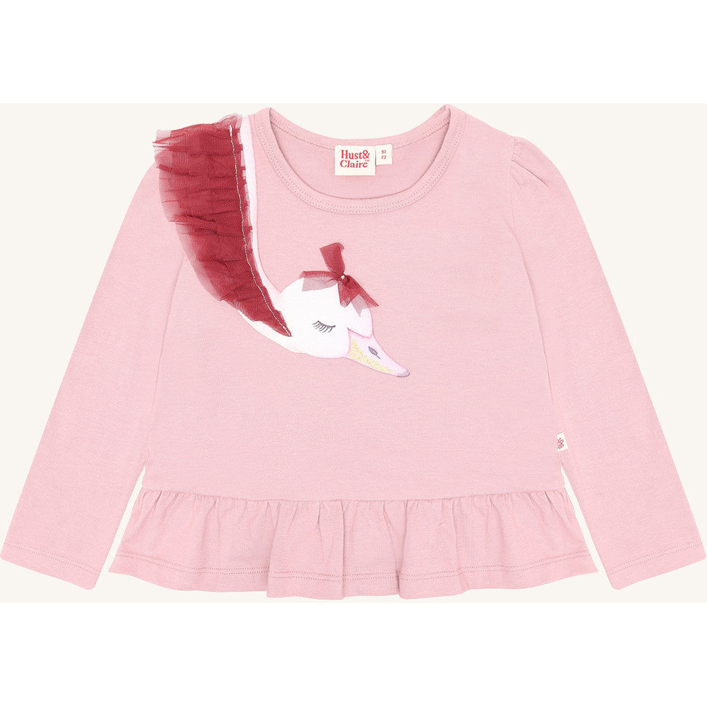 Hust & Claire HCAlma Swan T-shirt L/S 3875 Heather