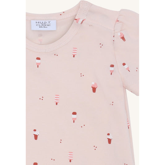 Hust & Claire HCAlma icecream T-shirt S/S 3763 Quartz
