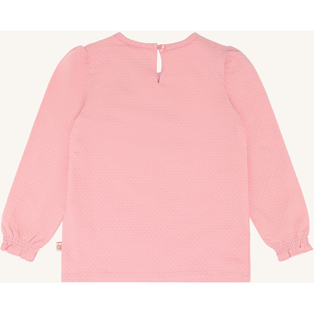 Hust & Claire HCAlma solid T-shirt L/S 3334 Pink Icing