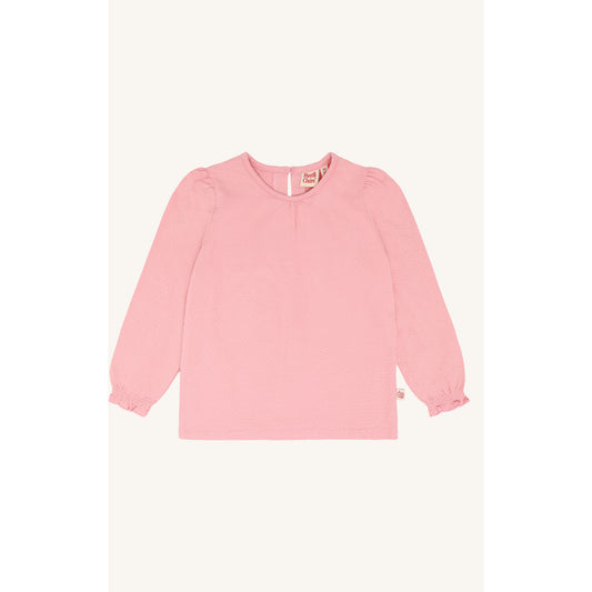 Hust & Claire HCAlma solid T-shirt L/S 3334 Pink Icing